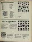 Page containing article QUICK CROSSWORD