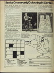 Page containing article Senior Crossword/Colouring-in Contest