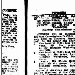 16 Sep 1950 Advertising Trove