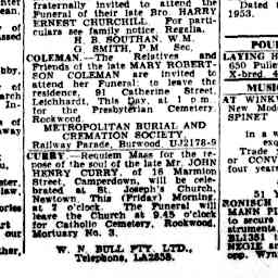 13 Mar 1953 - Advertising - Trove
