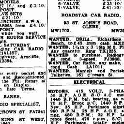 18 Dec 1954 Advertising Trove