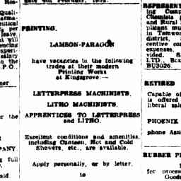 19 Jan 1952 Advertising Trove
