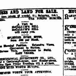 09 Jun 1923 Advertising Trove