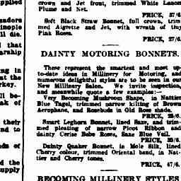 14 Nov 1912 Advertising Trove
