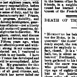 17 May 1866 Death Of The Landgrave Of Hessehombourg Trove