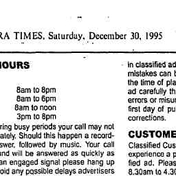 P30 30 Dec 1995 The Canberra Times Act 1926 1995 Trove