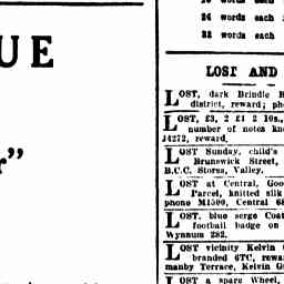 22 May 1929 - Advertising - Trove