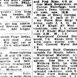 30 Apr 1947 - Advertising - Trove