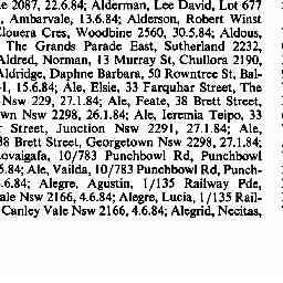 12 Dec 1984 - NEW SOUTH WALES - Trove