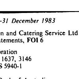 31 Dec 19 Index Page Trove