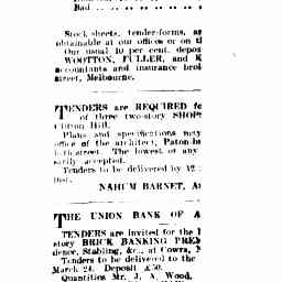 23 Mar 1909 Advertising Trove