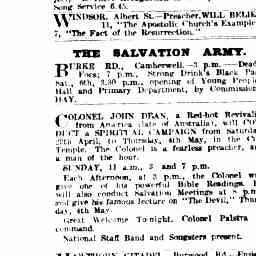 29 Apr 1916 Classified Advertising Trove