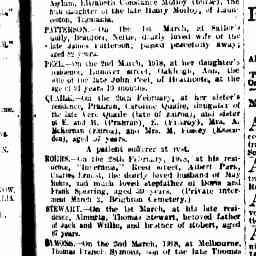 04 May 1918 - Classified Advertising - Trove