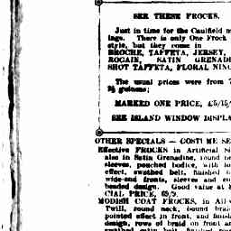 13 Oct 1922 - Classified Advertising - Trove