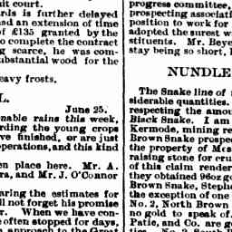 29 Jun 1878 Nundle And Hanging Rock Trove