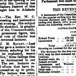 27 Feb 1874 - COLLECTION OF RAILWAY RATE - Trove