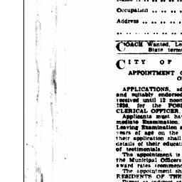 16 May 1936 - Advertising - Trove
