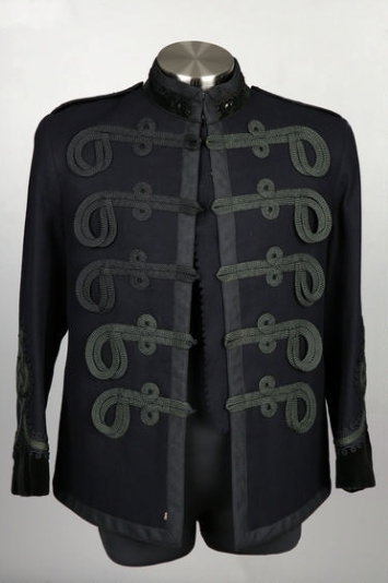 A police commissioners dress tunic displayed on a half mannequin
