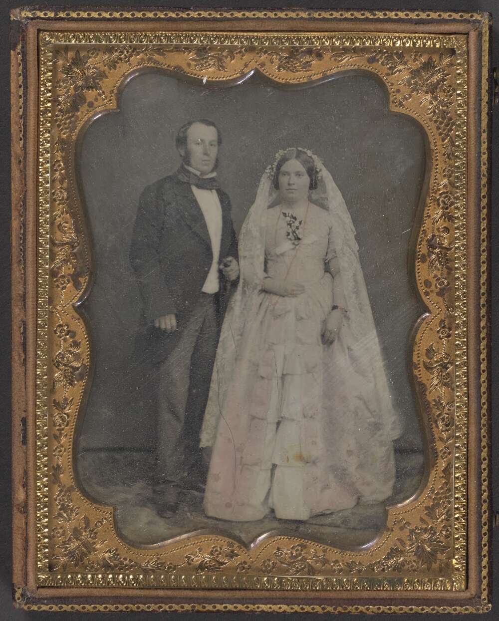 Photograph of a man and a woman