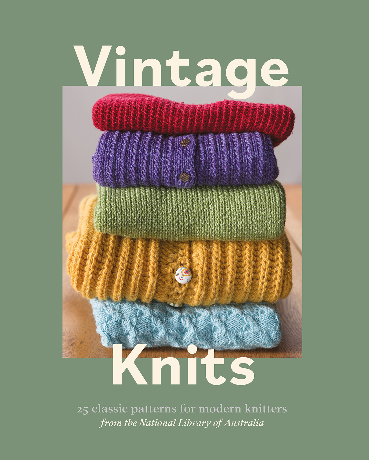 cover of Vintage Knits book