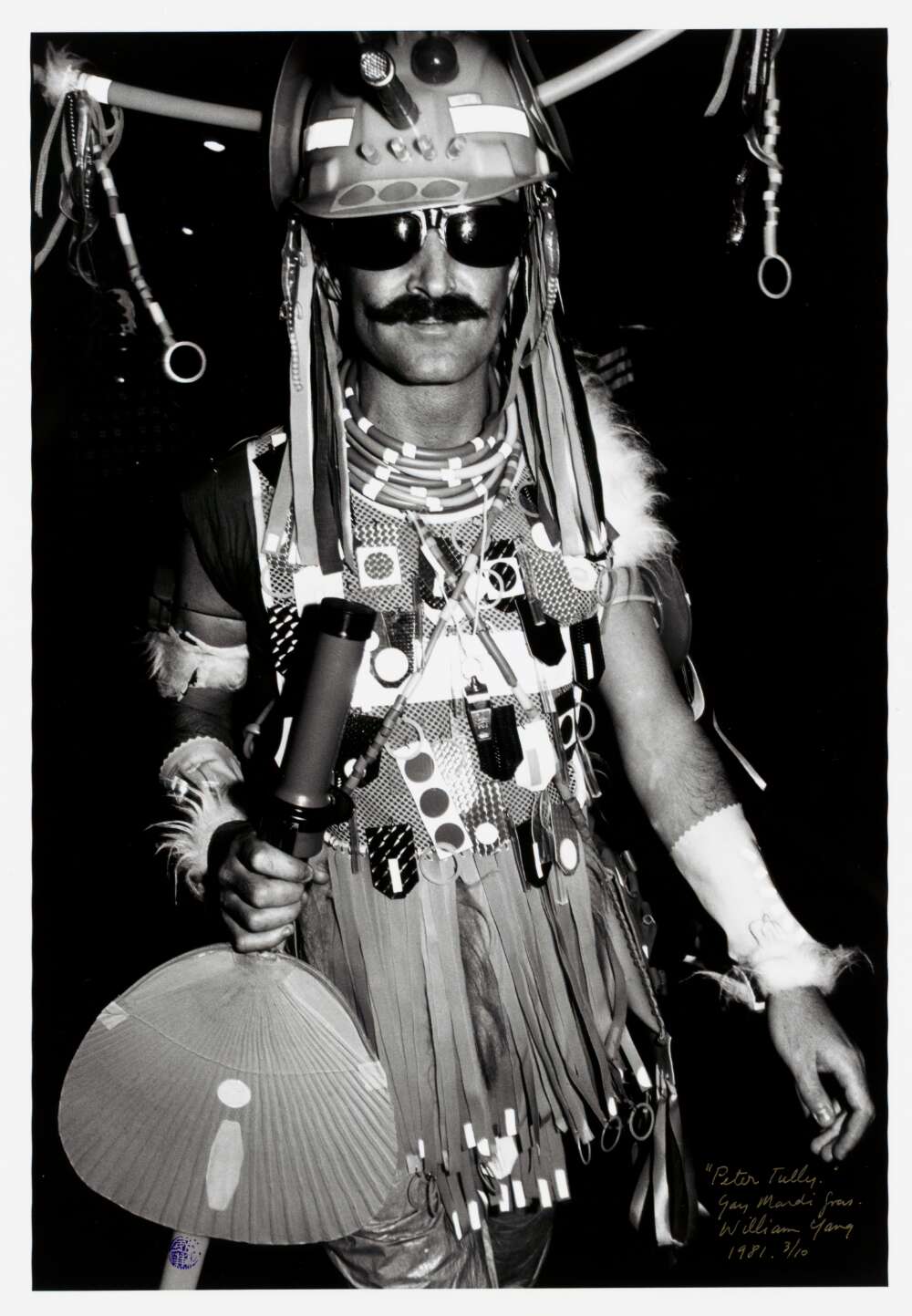 Peter Tully at the Gay & Lesbian Mardi Gras.