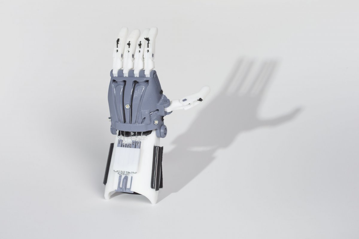 our hand