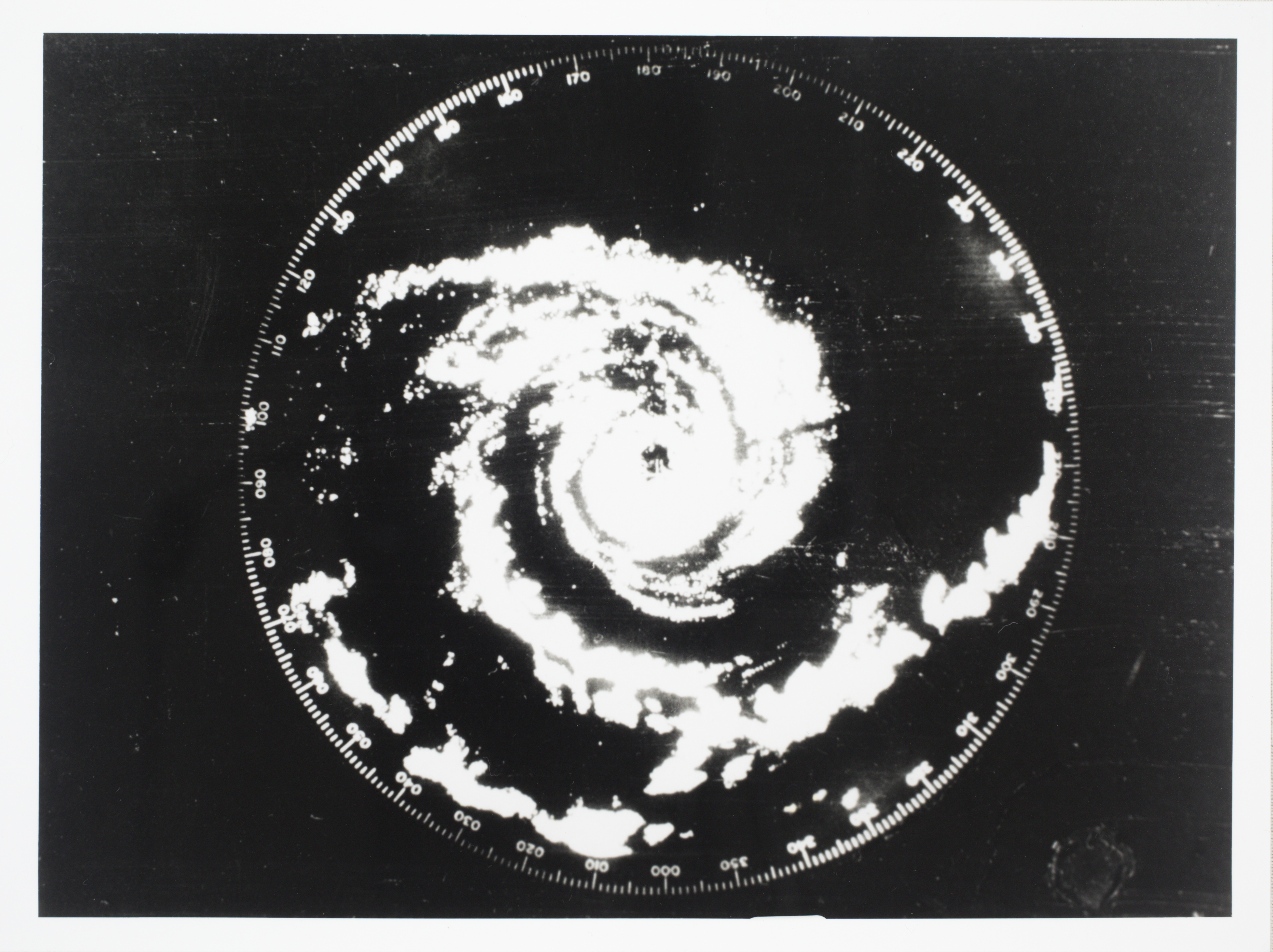 A weather map of Cyclone Tracy