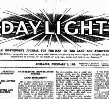 Masthead of 'Daylight' newspaper, 5 February 1919