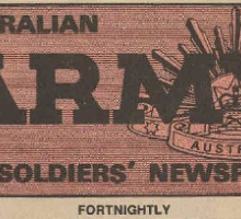 Masthead clipping of 'Australian Army: The Soldier's Newspaper', 17 January 1980