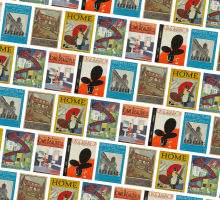 Composite image of various magazine covers