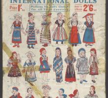 Cover image of International Dolls magazine collected by Ruby Rich at a conference